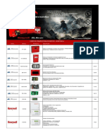 Alarmas Contra Incendio Marca Mircom - Honeywell - Aupax - Sti - System Sensor PDF