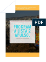 Programa Apulso 2018 Lista 2