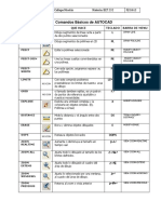 Comandos Básicos de AUTOCAD