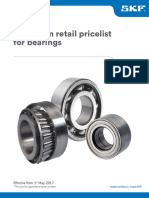 SKF Bearing Pricelist 2017