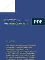 The Message of Acts