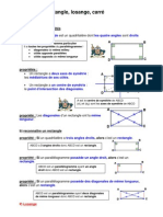 Parallélogrammes Particuliers (5ème)