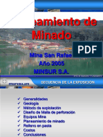 Plan de Minado San Rafael