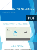 El Agua Virtual y La Huella Hídrica