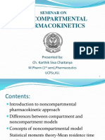 Noncompartmental Pharmacokinetics: Seminar On