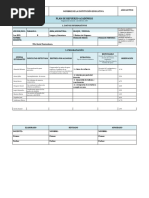 Plan de Refuerzo Académico 4