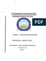 Trabajo Monografico Educacion Cristiana