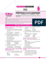 Ieo Sample Paper Class-9