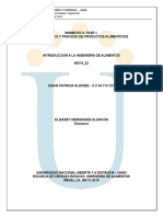 M2 - Fase 1Pre-Proceso y Proceso de Productos Alimenticios