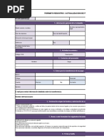 Modelo Registro de Proveedores