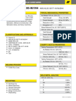 Dual Shield II 80-Ni1 h4 Data Sheet