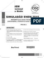 Simuladão Enem COC - Prova 2