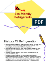 Eco-Friendly Refrigerants