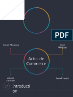 Les Actes de Commerce. Rectifier