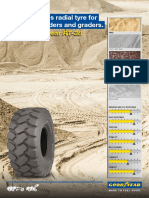 Goodyear's Radial Tyre For Wheel Loaders and Graders.: The Goodyear RT-3B