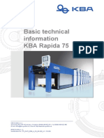 KBA Rapida 75 Basic Technical Information PDF