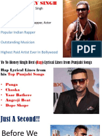 Yo Yo Honey Singh Famous Raps From Punjabi Songs