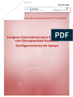 Lenguas Extranjeras para Estudiantes Con Discapacidad Auditiva