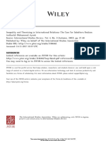 Ayoob (2002) Inequality and Theorizing in International Relations