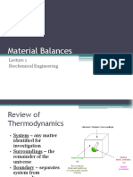 Material Balances