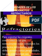 Propiedades de Los Productos Refractarios