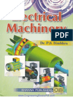 Electrical Machinery by Dr. P S Bimbhra