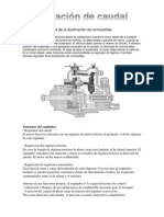 Regulación Mecánica de La Dosificación de Combustible