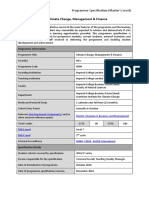 MSC Climate Change MGMT & Fin Final