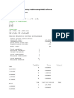 Solving Linear Programming Problem Using LINGO Software: ABC Transistor Radio Company Code For Execution