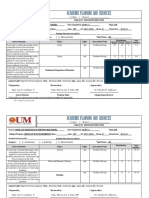 Table of Specification