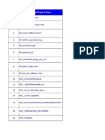 Change Request Name Numerical Order