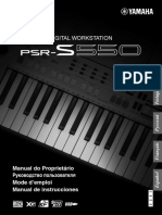 Manual Do PSR 550 PDF