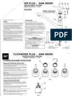 Install Sink Mixer Instructions Dorf