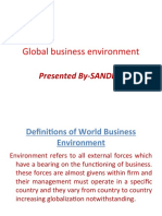 Global Business Environment