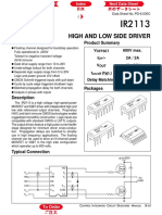 High and Low Side Driver: Features Product Summary