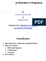 m1 F. Kamwendo - Hypertensive Disorders in Pregnancy