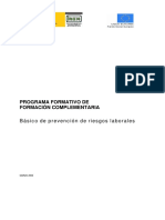 FCOS02 - Básico de Prevención de Riesgos Laborales