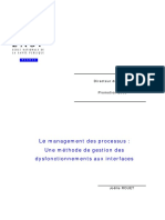 Le Management de Processus