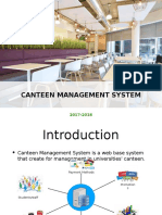 Canteen Management System