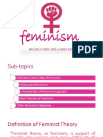 Feminism Theory in