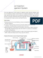 DENSO, Gasoline Direct Engine Management System