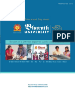 Bharath University Brochure