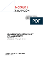 Organos de La Administracion - Libro II - Codigo Tributario - Peru - 2017