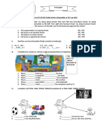 Name: - Grade: 4th Test Paper