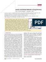 De Vivo, M. Et Al. Role of Molecular Dynamics and Related Methods in Drug Discovery. J. Med. Chem. 59, 4035-4061 (2016) .