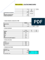 Diseno de Riego Por Goteo Excel