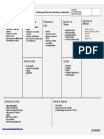 Lienzo de Negocios Instalaciones Eléctricas
