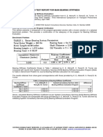 Software Validation Test For Bearing Stiffness