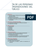 La Gestión de Las Personas en Las Organizaciones Del Sector Público PDF