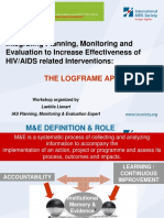 The Logframe Approach